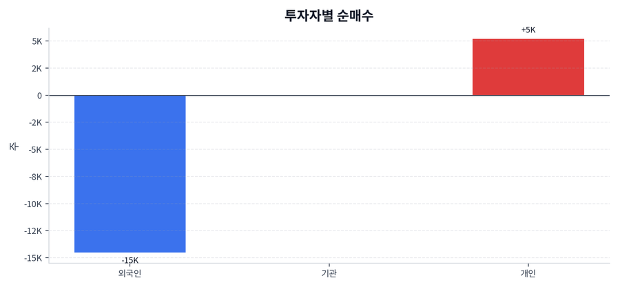투자자별 순매수