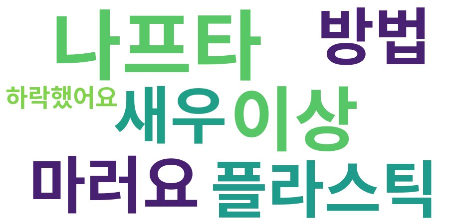 종토방 워드클라우드