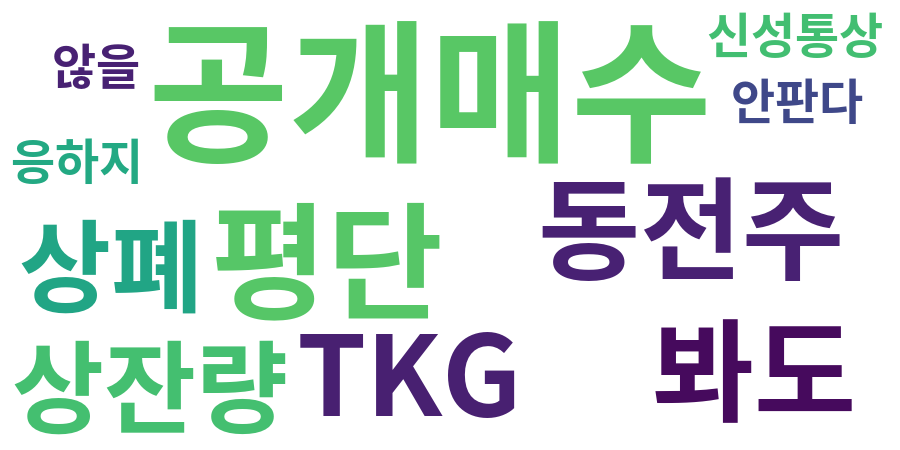 종토방 워드클라우드