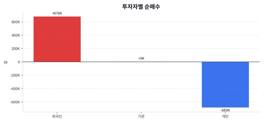 투자자별 순매수