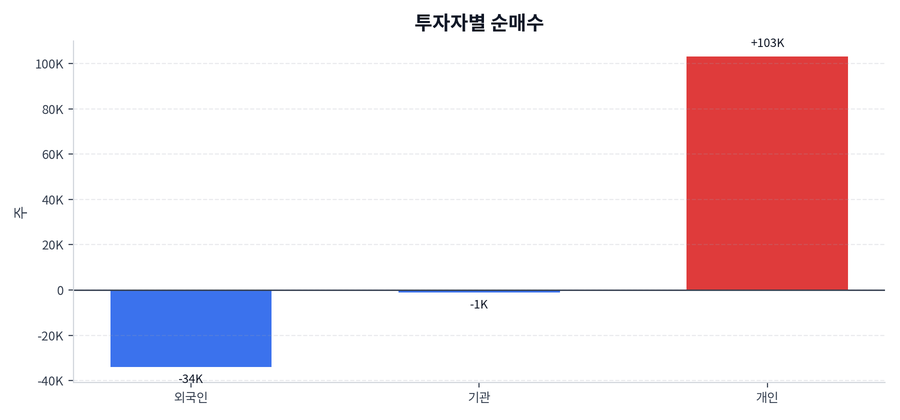 투자자별 순매수