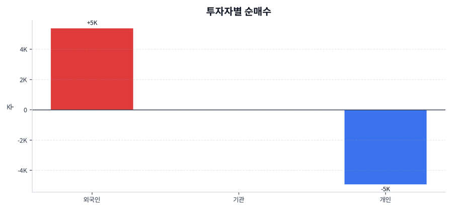 투자자별 순매수