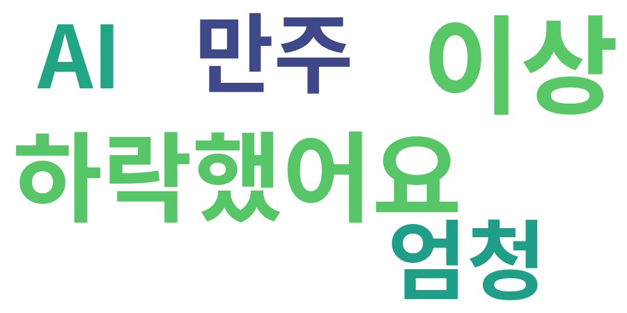 종토방 워드클라우드