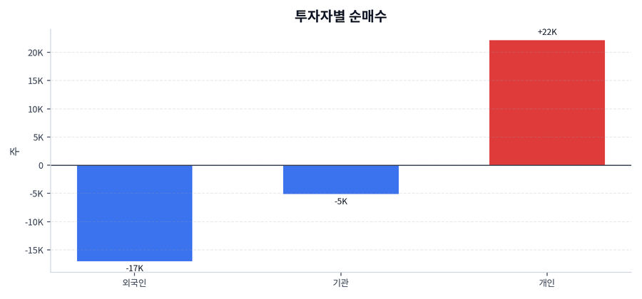 투자자별 순매수