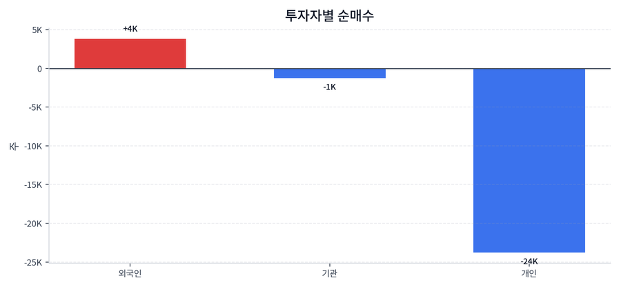 투자자별 순매수
