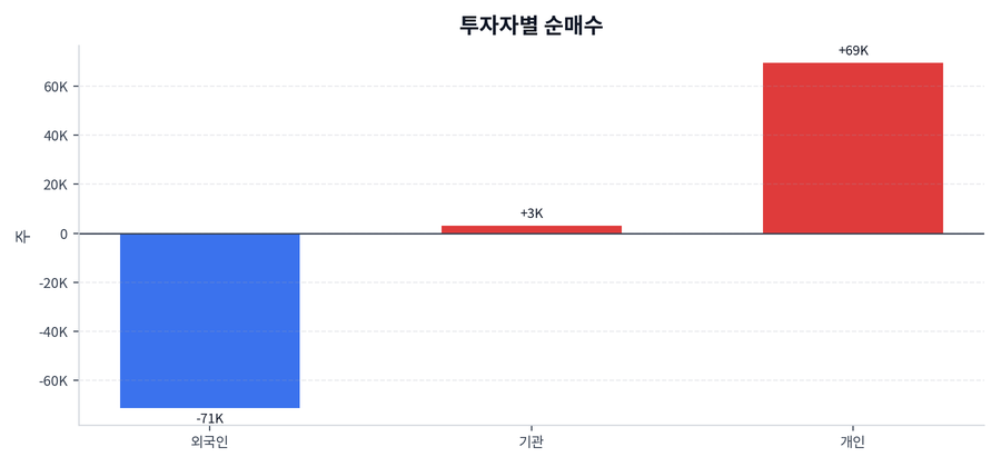 투자자별 순매수
