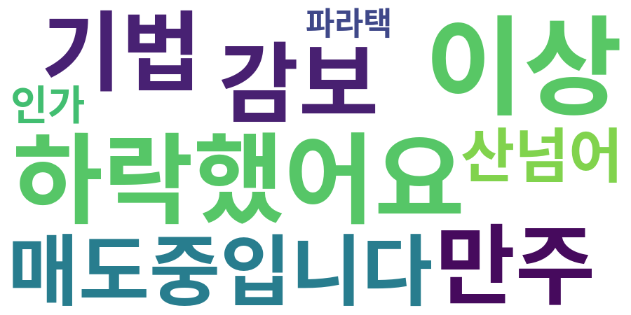 종토방 워드클라우드