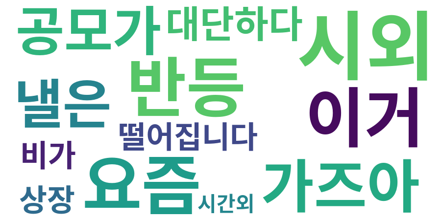 종토방 워드클라우드