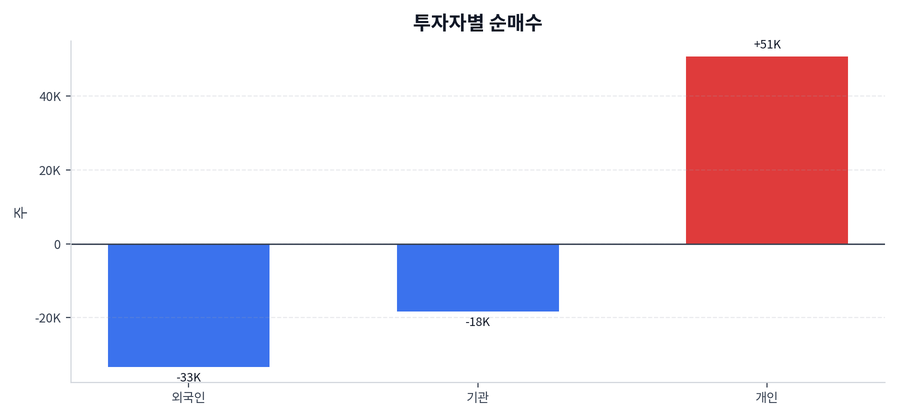 투자자별 순매수