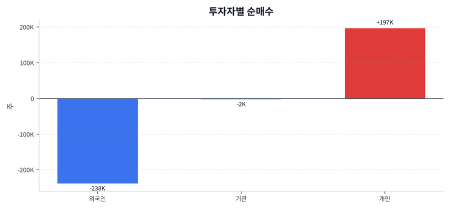 투자자별 순매수