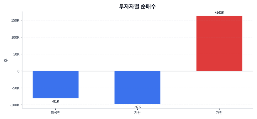투자자별 순매수
