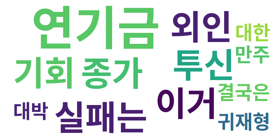 종토방 워드클라우드