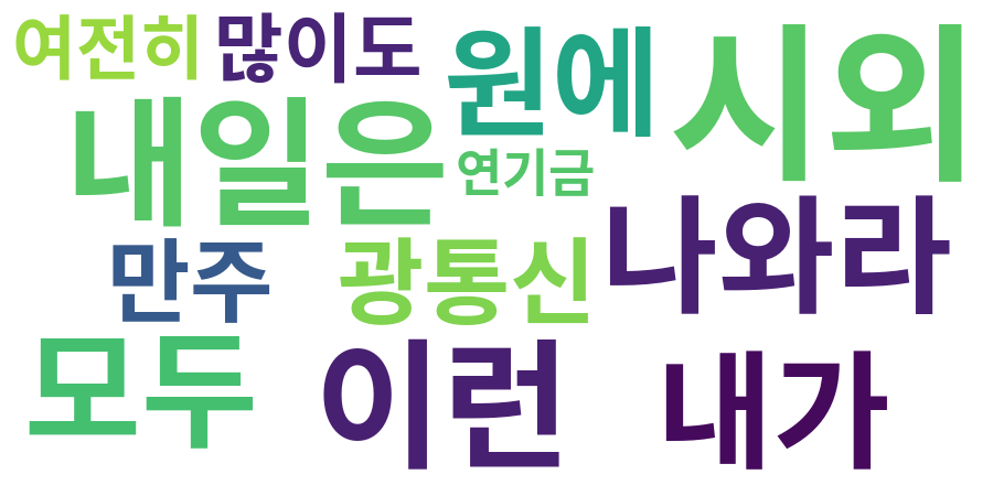 종토방 워드클라우드