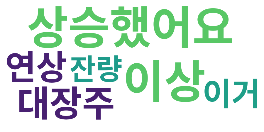 종토방 워드클라우드