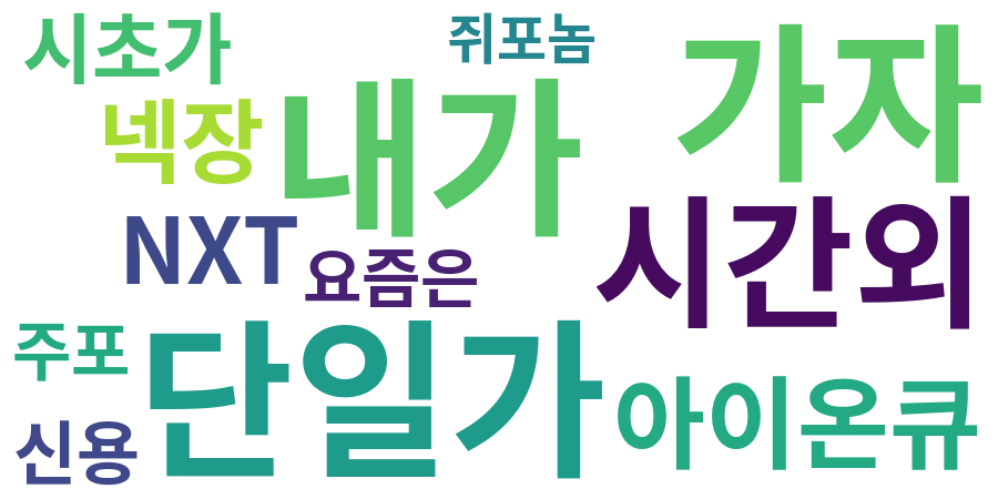 종토방 워드클라우드