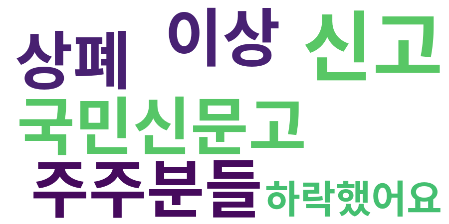 종토방 워드클라우드