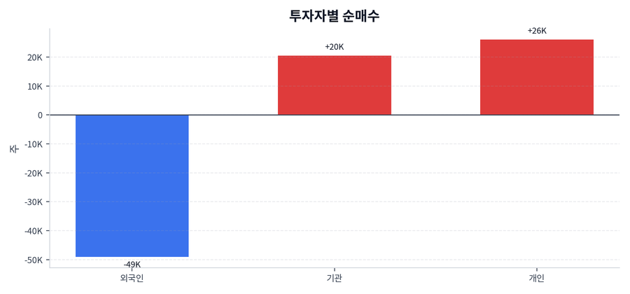 투자자별 순매수