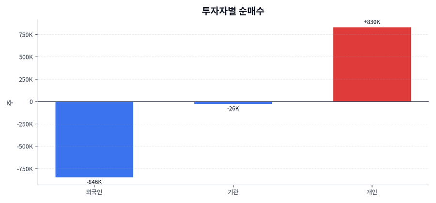 투자자별 순매수