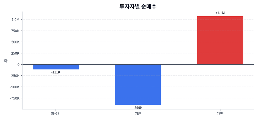 투자자별 순매수