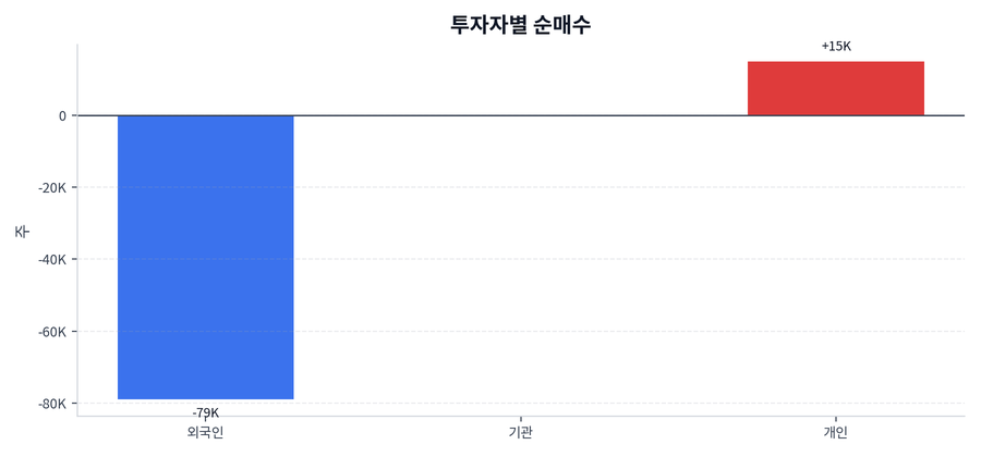 투자자별 순매수