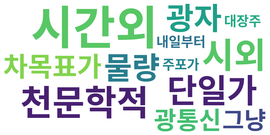 종토방 워드클라우드