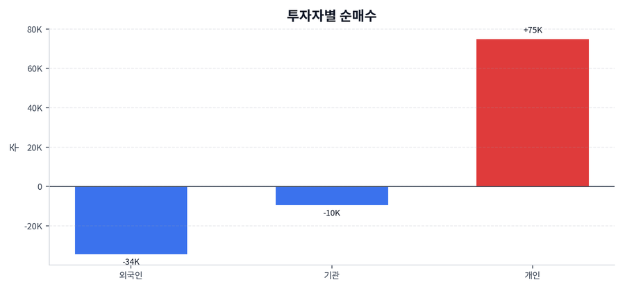 투자자별 순매수