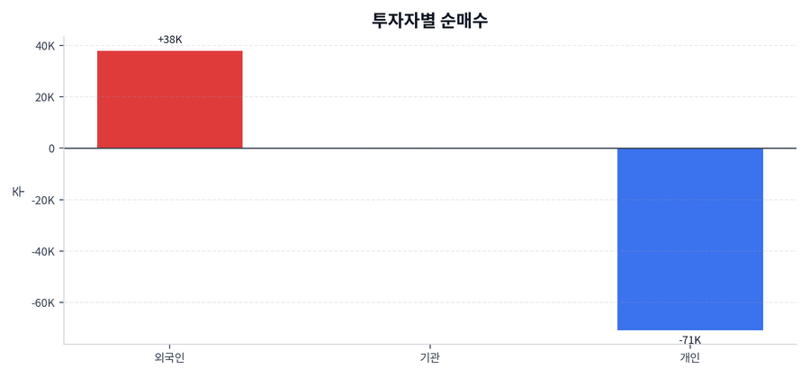 투자자별 순매수
