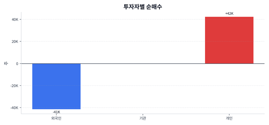 투자자별 순매수