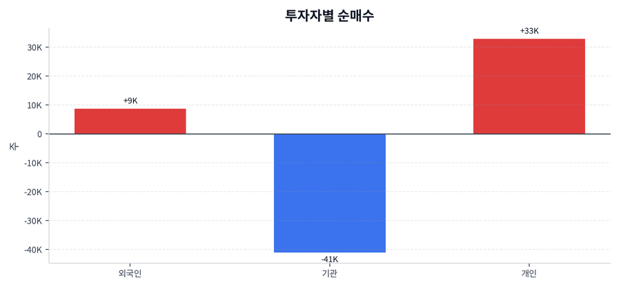투자자별 순매수