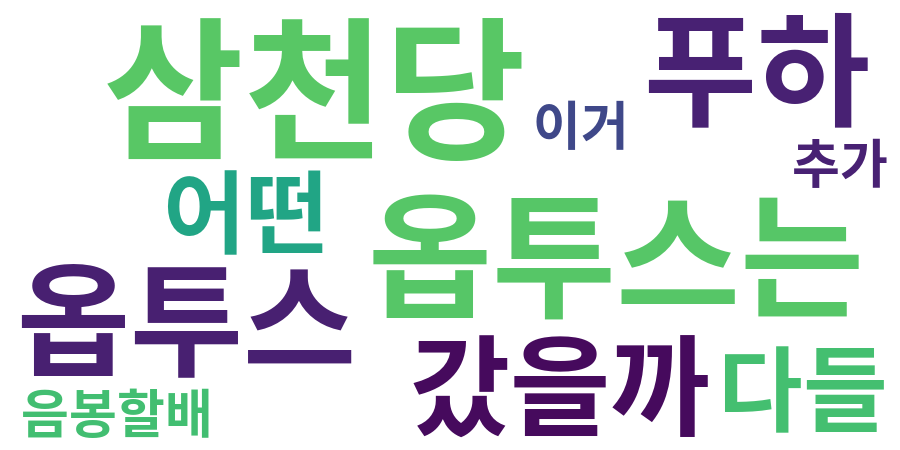 종토방 워드클라우드
