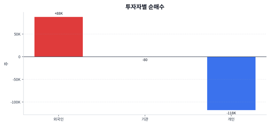투자자별 순매수