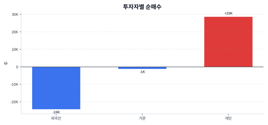 투자자별 순매수