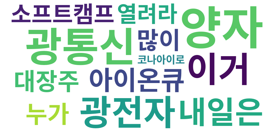 종토방 워드클라우드