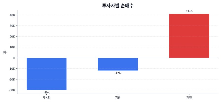 투자자별 순매수