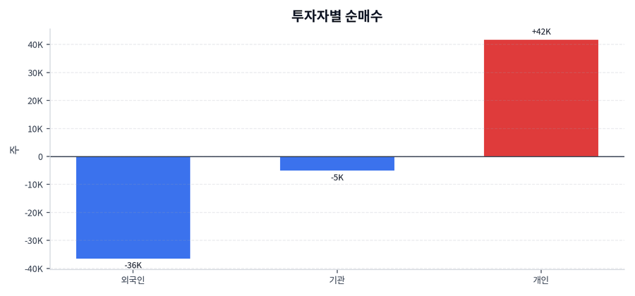 투자자별 순매수