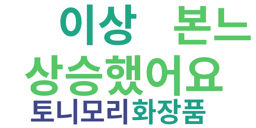 종토방 워드클라우드