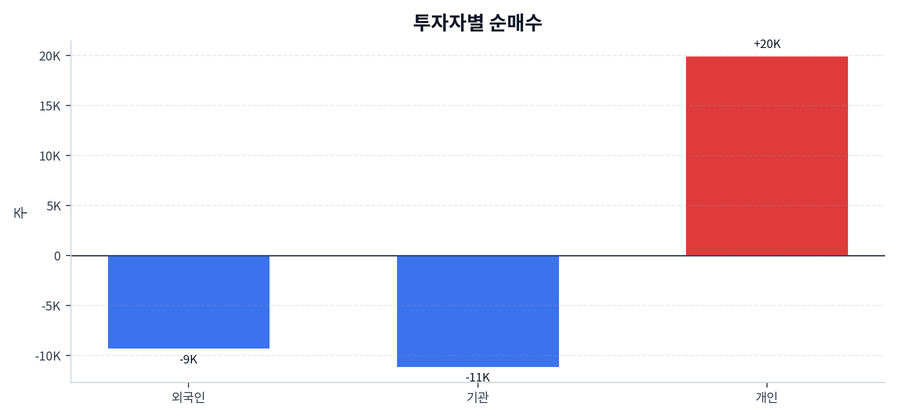 투자자별 순매수
