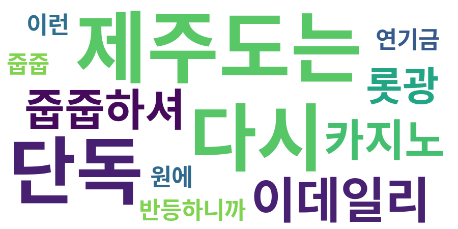 종토방 워드클라우드