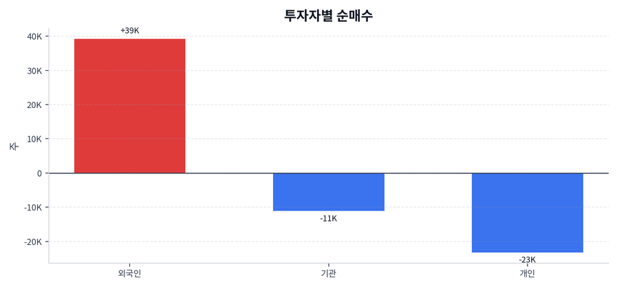 투자자별 순매수