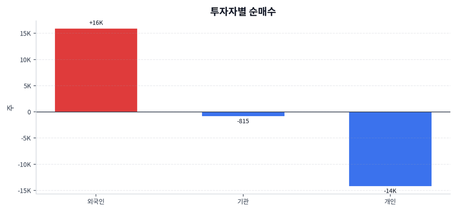 투자자별 순매수