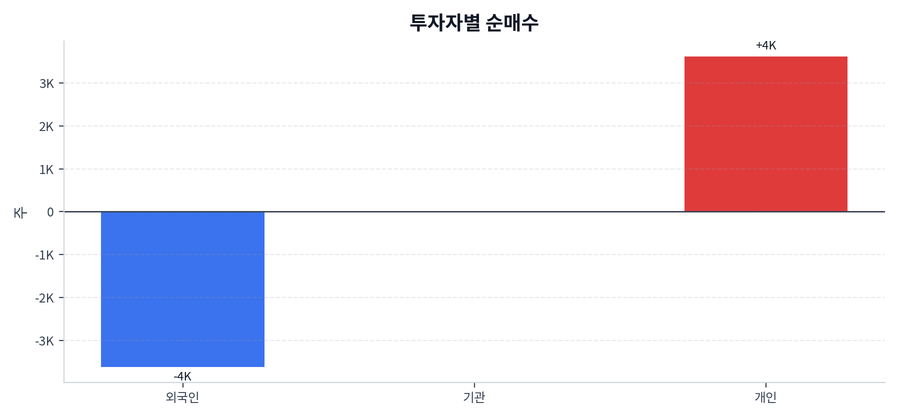 투자자별 순매수
