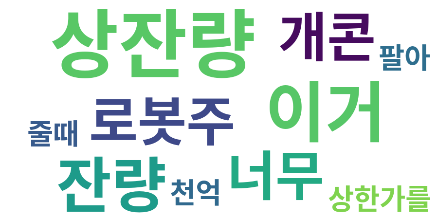 종토방 워드클라우드