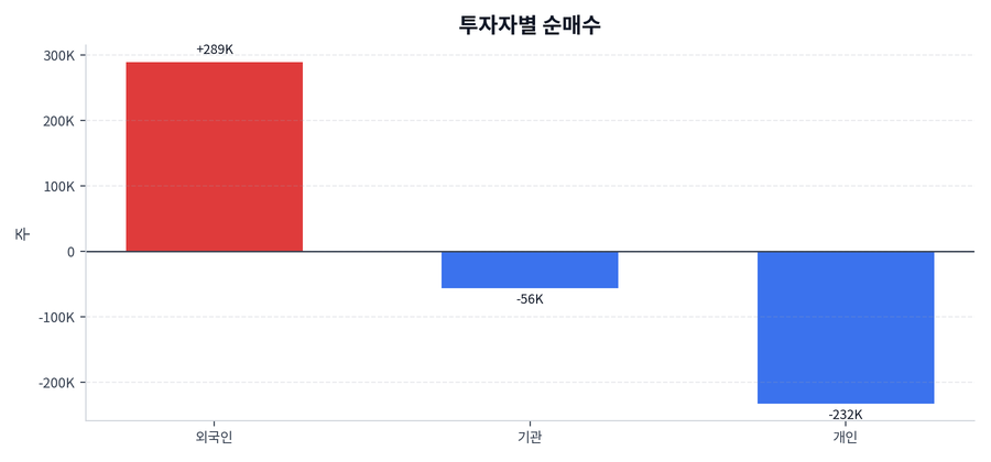 투자자별 순매수