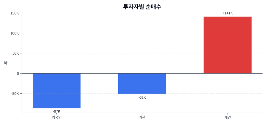 투자자별 순매수