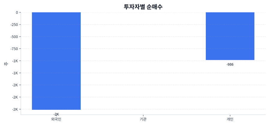 투자자별 순매수
