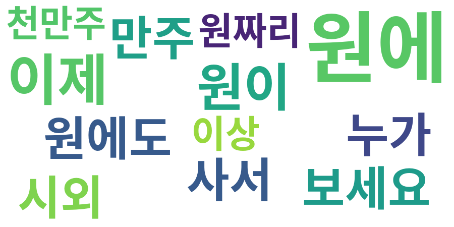 종토방 워드클라우드