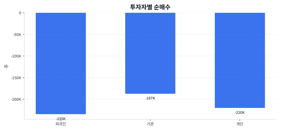 투자자별 순매수