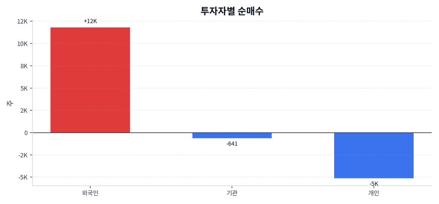 투자자별 순매수