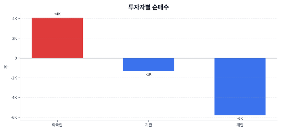 투자자별 순매수