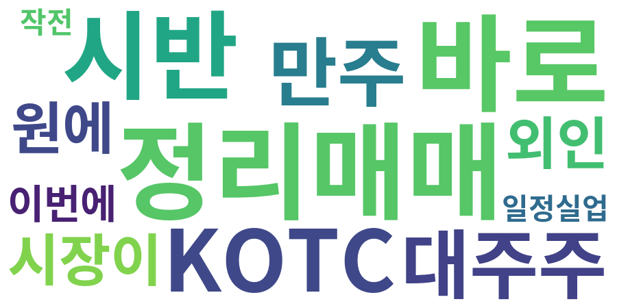 종토방 워드클라우드